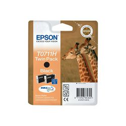 EPSON ink twinpack T0711H BLISTER, C13T07114H20