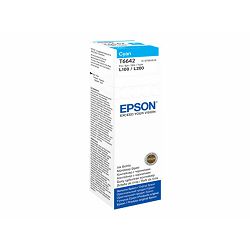 EPSON T6642 CYAN INK BOTTLE 70ML, C13T66424A