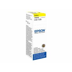 EPSON T6644 YELLOW INK BOTTLE 70ML, C13T66444A