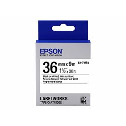 EPSON LK-7WBN Label Cartridge 36mm