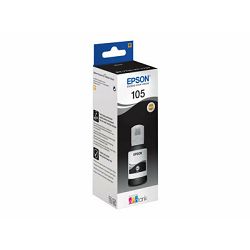 EPSON 105 EcoTank Black ink bottle pigm., C13T00Q140