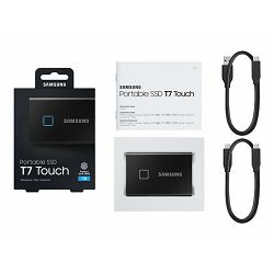 SAMSUNG Portable SSD T7 Touch 1TB black, MU-PC1T0K/WW