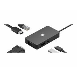 MS Surface USB-C Travel Hub Commercial, 1E4-00003