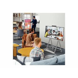 LG 55CT5WJ-B - 55" Diagonal Class LED-backlit LCD display - interactive digital signage - with built-in PC, touchscreen, 4K camera and microphone - 4K UHD (2160p) 3840 x 2160 - silver