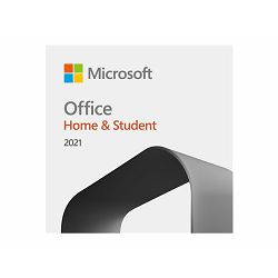 MS Office Home and Student 2021 English P8 EuroZone 1 License Medialess (EN), 79G-05388
