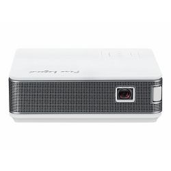 ACER Projector PV12p - DLP projector - LED - 800 LED lumens - WVGA (854 x 480) - 16:9 - HDMI USB Wireless projection Palm-sized portable, MR.JW211.002
