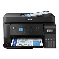 Epson EcoTank L5590 - Multifunction printer - colour - ink-jet - ITS - A4 - up to 15 ppm - 100 sheets - 33.6 Kbps - USB, LAN, Wi-Fi, C11CK57403