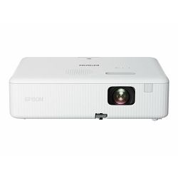 Epson CO-FH01 - 3LCD projector - portable - 3000 lumens - 16:9 - 1080p - white - Android TV, V11HA84040