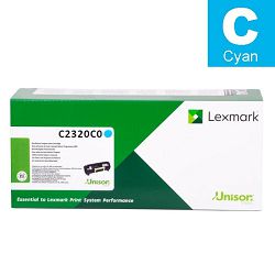 Toner Lexmark C2320C0 cyan 1k