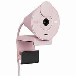 LOGITECH Brio 300 Full HD webcam - ROSE - USB