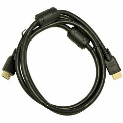 Cable HDMI 1.5m AK-HD-15A Product typeAudio-video cord Series HDMI Cable length 1.5 m, The cable plug #1Male connector HDMI The cable plug #2Male connector HDMI Version High Speed with Ethernet (ver. 
