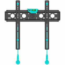 ONKRON Fixed TV Wall Mount for 32 to 65-inch Flat Panel TVs Digital Panels 56,8 kg, Black