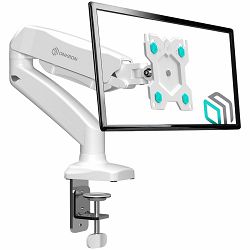 ONKRON Monitor Desk Mount for 13 to 32-Inch LCD LED OLED Screens up to 8 kg, White