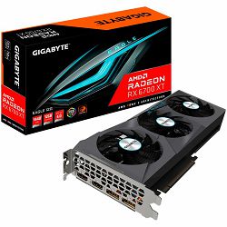 GIGABYTE Video Card AMD Radeon RX 6700 XT EAGLE GDDR6 12GB/192bit, up to xxxx/xxxxxMHz, PCI-E 4.0 x16, Retail