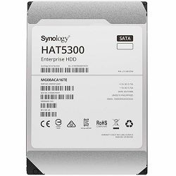 Synology HAT5300-4T 4TB 3.5" Enterprise HDD, 7.200 rpm, Buffer size : 256 MiB, SATA 6 Gb/s, 5 year warranty
