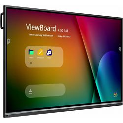 ViewSonic 75" 40 Points Touch, 7H (AG), 3840x2160, 400nits, 1200:1, BLACK