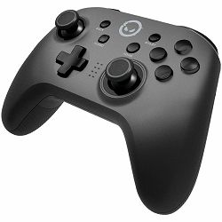 LORGAR TRIX-510, Gaming controller, Black, BT5.0 Controller with built-in 600mah battery, 1M Type-C charging cable ,6 axis motion sensor support nintendo switch ,android,PC, IOS13, PS3, normal size do