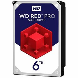HDD Desktop WD Red Pro (3.5, 6TB, 256MB, 7200 RPM, SATA 6 Gb/s)