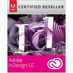 Adobe InDesign for teams CC Creative Cloud, WIN/MAC, 1-godišnja pretplata