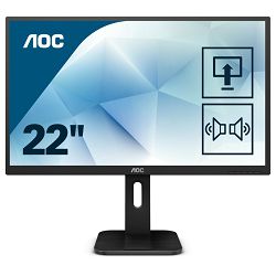 AOC LED 21.5" 22P1, VGA, DVI, HDMI, DP, pivot, USB