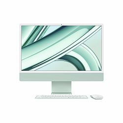 APPLE iMac 24" Retina 4.5K, M3 čip s 8-core CPU i 10-core GPU, 8GB RAM, 256GB SSD, Green, CRO KB (mqrn3cr/a)
