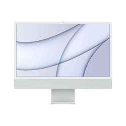 Apple iMac CTO 24" SILVER / Apple M1 with 8-core CPU and 7-core GPU / 16GB / 256GB - CRO KB, mgtf3CTO16
