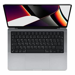 Apple MacBook Pro 14" Space Grey / M1 Pro / 10-core CPU / 16-core GPU / 16GB RAM / 1TB SSD - CRO KB, mkgq3cr/a
