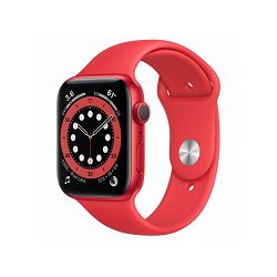 Apple Watch Series 6 44mm PRODUCT(RED) Aluminium Case with PRODUCT(RED) Sport Band - Regular, m00m3vr/a
