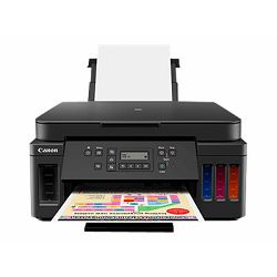 Canon PIXMA G6040 - Multifunction printer - colour - ink-jet - refillable - A4 - up to 13 ppm - 350 sheets - USB 2.0, LAN, Wi-Fi(n)