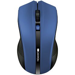 Canyon 2.4Ghz wireless Optical  Mouse with 4 buttons, DPI 800/1200/1600, blue