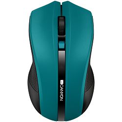 Canyon 2.4Ghz wireless Optical  Mouse with 4 buttons, DPI 800/1200/1600, green