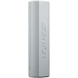 CANYON Power bank 2600mAh built-in Lithium-ion battery, output 5V1A, input 5V1A, White
