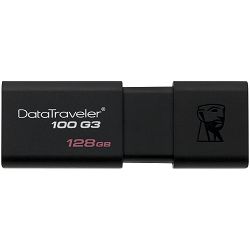 Kingston  128GB USB 3.0 DataTraveler 100 G3 (100MB/s read / 10MB/s write), EAN: 740617249231