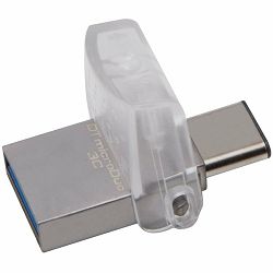 Kingston USB 128GB DT microDuo 3C, USB 3.0/3.1 + Type-C flash drive, EAN: 740617262551