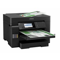 Epson EcoTank L15150 - Multifunction printer - colour - ink-jet - A3 plus - up to 25 ppm - 550 sheets - 33.6 Kbps - USB, LAN, USB host, Wi-Fi - C11CH72402