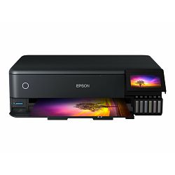Epson EcoTank L8180 - Multifunction printer - colour - ink-jet - A3, USB, LAN, USB host, Wi-Fi(ac), C11CJ21402