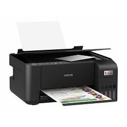 Epson L3250 - Multifunction printer - colour - ink-jet - refillable - A4 - up to 10 ppm - 100 sheets - USB, Wi-Fi - black, C11CJ67405