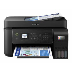 Epson L5290 - Multifunction printer - colour - ink-jet - refillable - A4 - up to 10 ppm - 100 sheets - 33.6 Kbps - USB, LAN, Wi-Fi - C11CJ65403