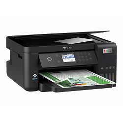 Epson L6260 - Multifunction printer - colour - ink-jet - refillable - A4 - up to 15 ppm (printing) - 250 sheets - USB, LAN, Wi-Fi - black, C11CJ62402