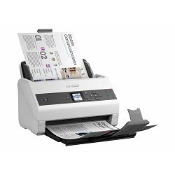 Epson WorkForce DS-870 - Document scanner - Contact Image Sensor (CIS) - Duplex - A4 - 600 dpi x 600 dpi - up to up to 65 ppm - ADF (100 sheets) - up to 7000 scans per day - USB 3.0, B11B250401