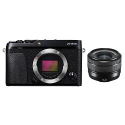 FUJIFILM X-E3 15-45mm Kit  Body+lens, 24MP X-Trans CMOS III 3,0" LCD, 1,040K + OVF, BLACK