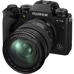 FUJIFILM X-T4 XF 16-80mm F4 R OIS WR BLACK (Kit Body + lens, 26MP X-Trans CMOS IV, 3,0" LCD, 1.62 millions dots tilting touch screen)