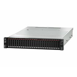 Lenovo ThinkSystem SR650 7X06 - Server - rack-mountable - 2U - 2-way - 1 x Xeon Silver 4208 / 2.1 GHz - RAM 32 GB - SAS - hot-swap 2.5" bay(s) - no HDD - G200e - no OS, 7X06A0P1EA
