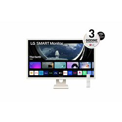 LG 27SR50F-W, 27" Smart monitor, 2xHDMI, zvučnici