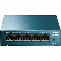  TP-Link 5-Port 10/100/1000Mbps Desktop Switch