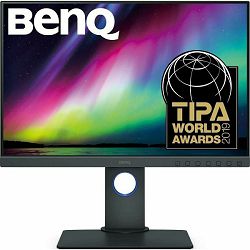 Monitor LED 24" BenQ SW240, 1920x1200 WUXGA, IPS, 5ms, 60Hz, 100% sRGB, DVI, HDMI, DP, USB-B, USB 3.0x2, Has, Pivot, Swivel