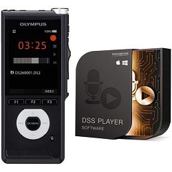 Olympus DS-2600 Digital Voice Recorder with Slide Switch  (incl. DSS Player Standard software for Win & Mac)