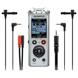 Olympus LS-P1 Interviewer Kit incl. 2x Lavalier Mic and Stereo Breakout Cable, V414141SE040