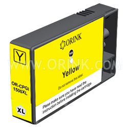 Orink Canon PGI-1500XL, žuta
