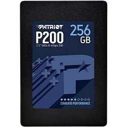 Patriot SSD P200 R530/W460, 256GB, 7mm, 2.5"